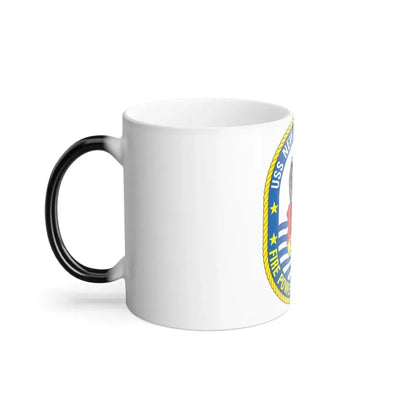 USS New Jersey BB 62 Fire Power For Freedom (U.S. Navy) Color Changing Mug 11oz - Go Mug Yourself