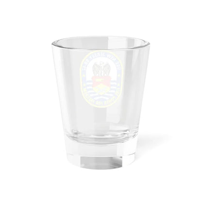 USS New Jersey BB 62 Fire Power For Freedom (U.S. Navy) Shot Glass 1.5oz - Go Mug Yourself