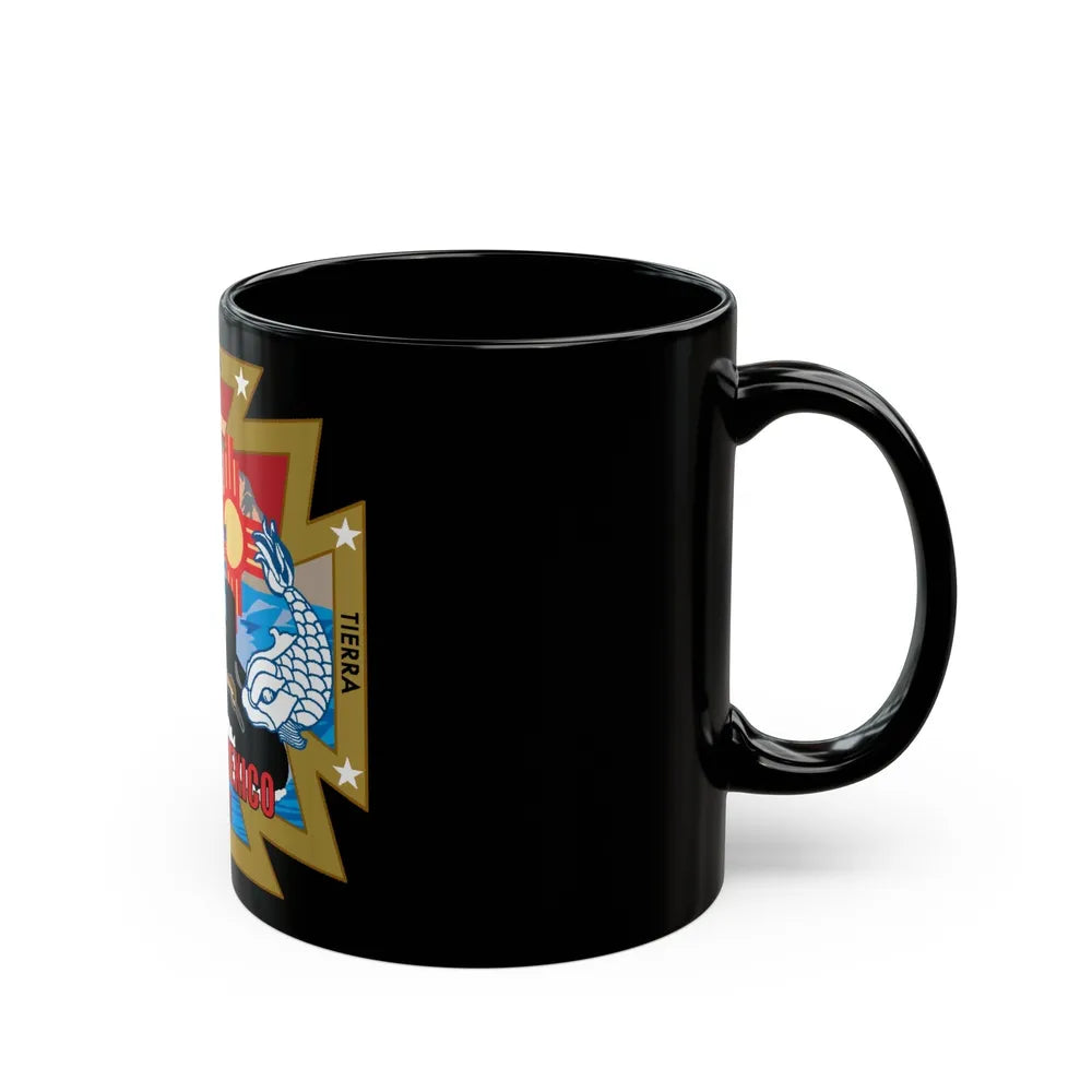 USS New Mexico (U.S. Navy) Black Coffee Mug-Go Mug Yourself