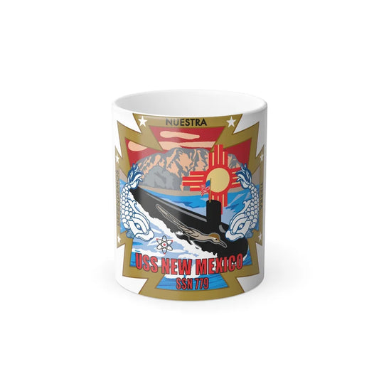 USS New Mexico (U.S. Navy) Color Changing Mug 11oz-11oz-Go Mug Yourself
