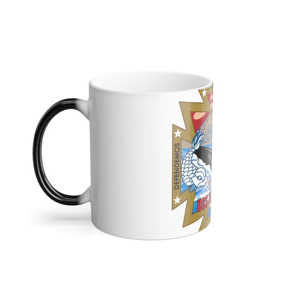 USS New Mexico (U.S. Navy) Color Changing Mug 11oz-Go Mug Yourself