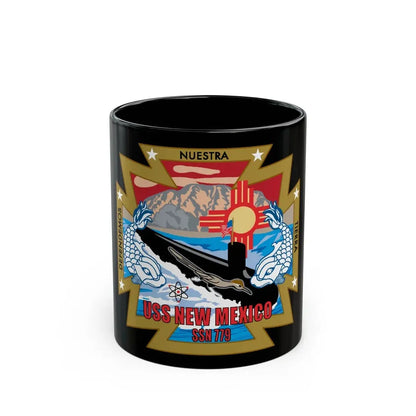 USS New Mexico (U.S. Navy) Black Coffee Mug 11oz - Go Mug Yourself