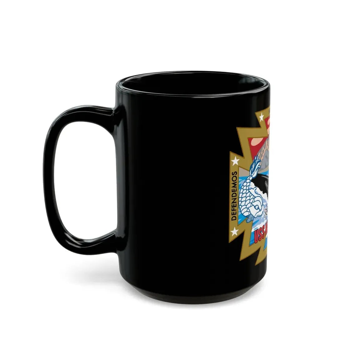 USS New Mexico (U.S. Navy) Black Coffee Mug - Go Mug Yourself