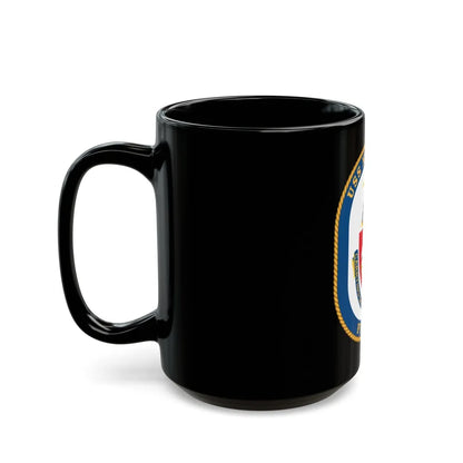 USS Nicholas FFG 47 (U.S. Navy) Black Coffee Mug-Go Mug Yourself