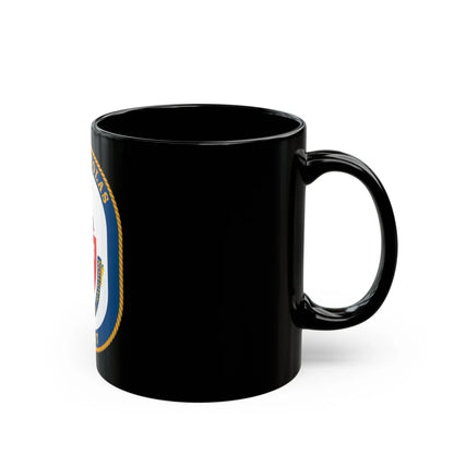 USS Nicholas FFG 47 (U.S. Navy) Black Coffee Mug-Go Mug Yourself