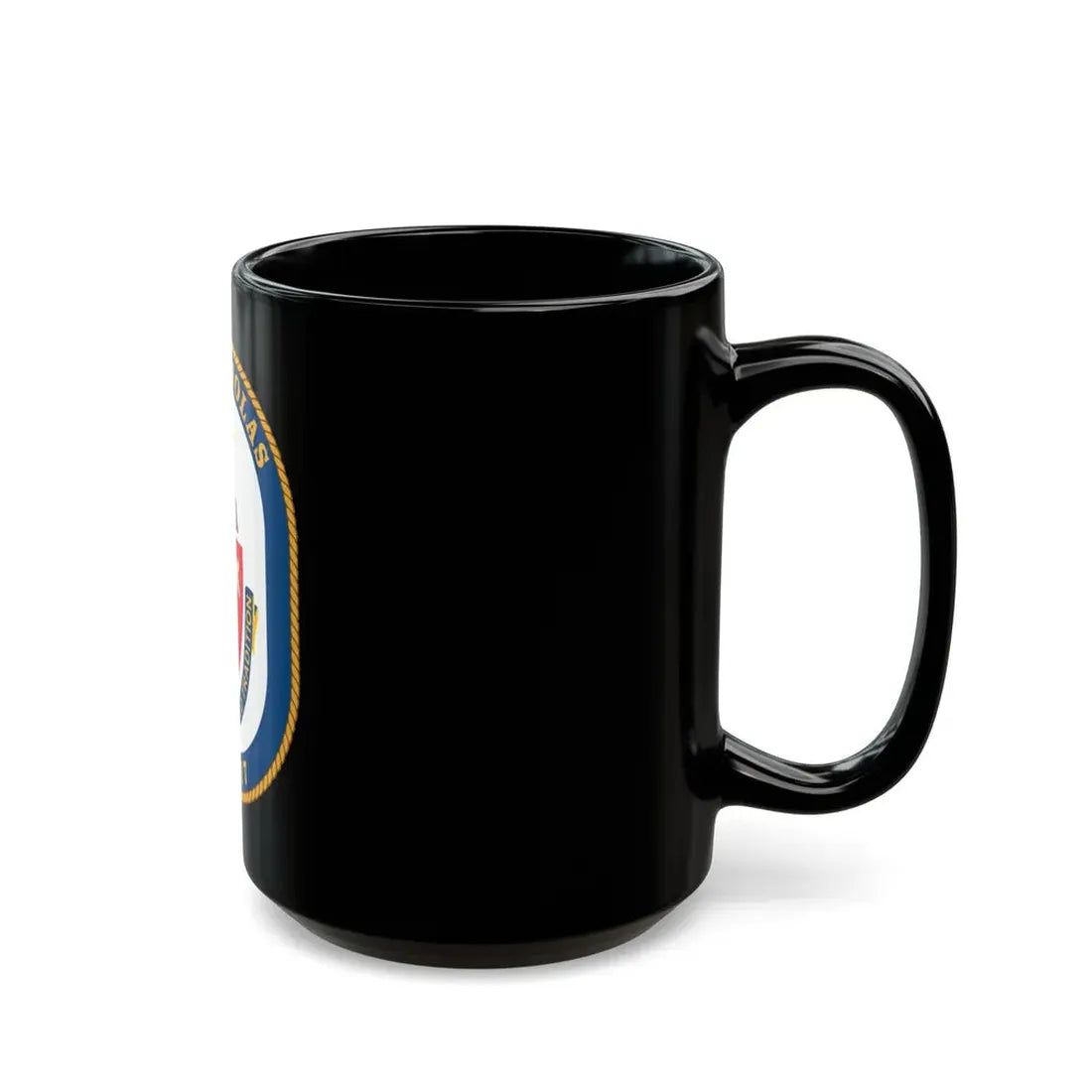 USS Nicholas FFG 47 (U.S. Navy) Black Coffee Mug - Go Mug Yourself