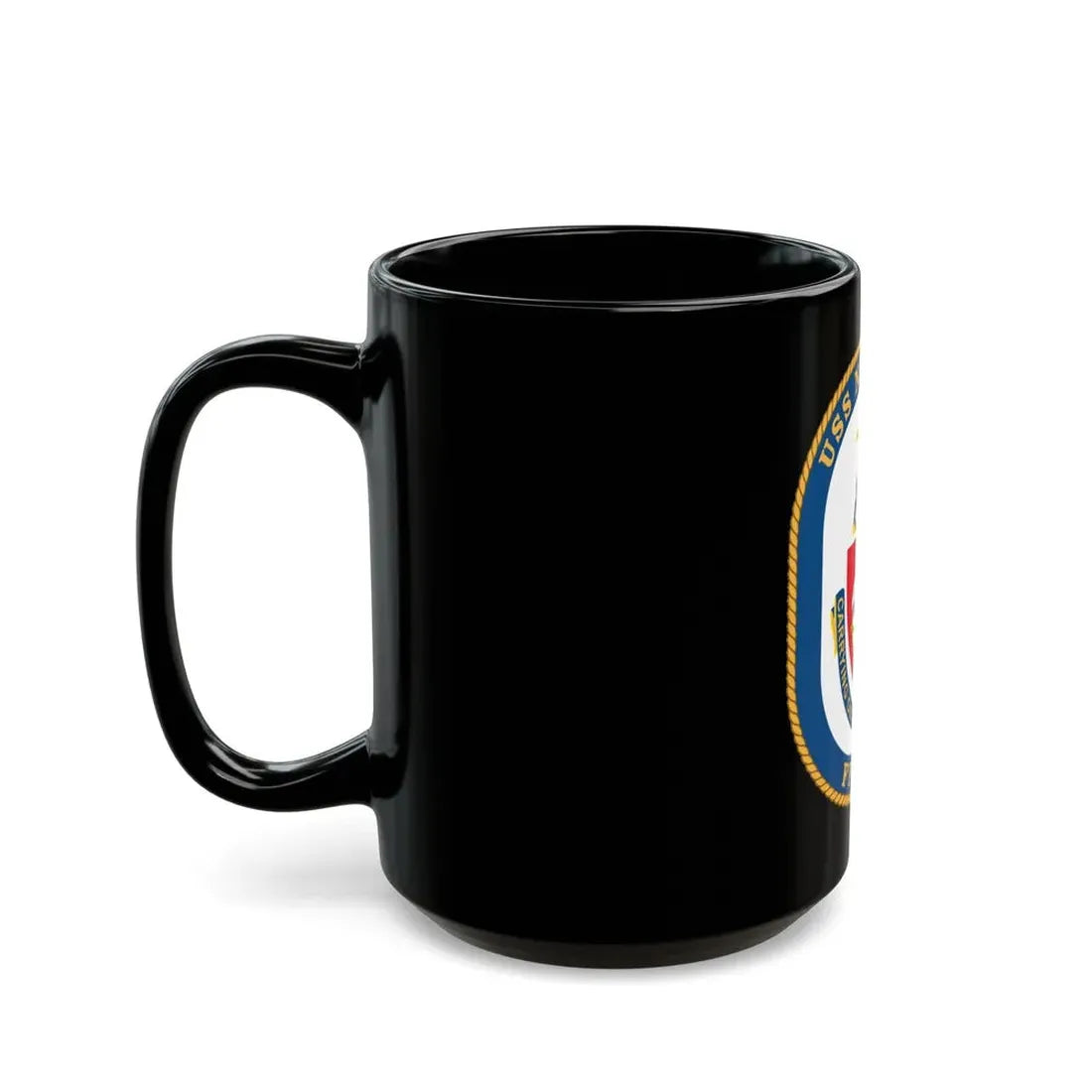 USS Nicholas FFG 47 (U.S. Navy) Black Coffee Mug - Go Mug Yourself