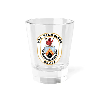 USS Nicholson DD 982 (U.S. Navy) Shot Glass 1.5oz 1.5oz - Go Mug Yourself