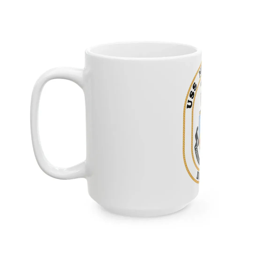 USS Nicholson DD 982 (U.S. Navy) White Coffee Mug - Go Mug Yourself