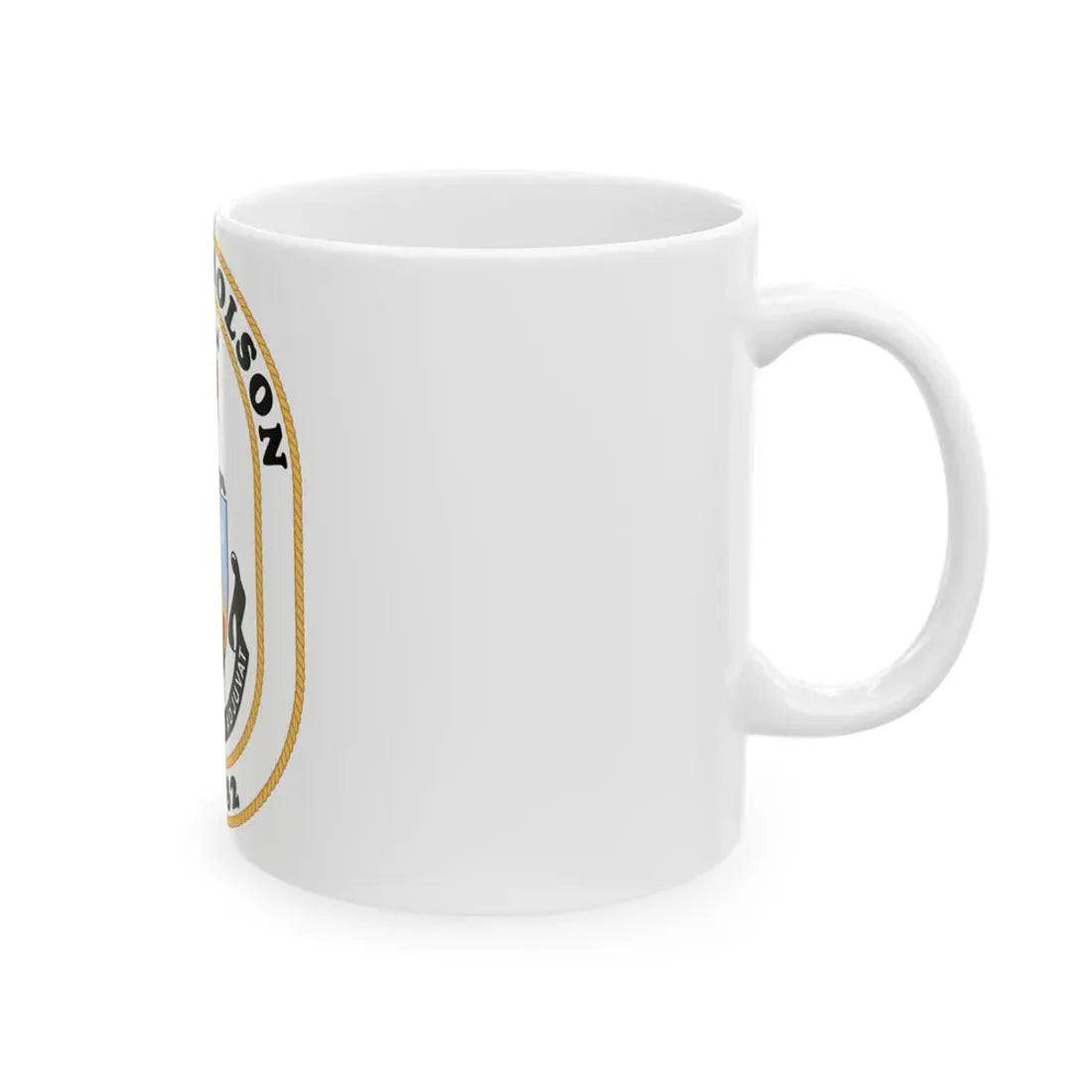 USS Nicholson DD 982 (U.S. Navy) White Coffee Mug - Go Mug Yourself
