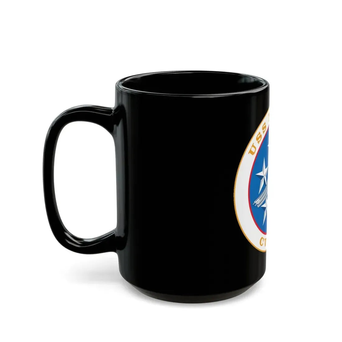 USS Nimitz CVN 68 (U.S. Navy) Black Coffee Mug - Go Mug Yourself