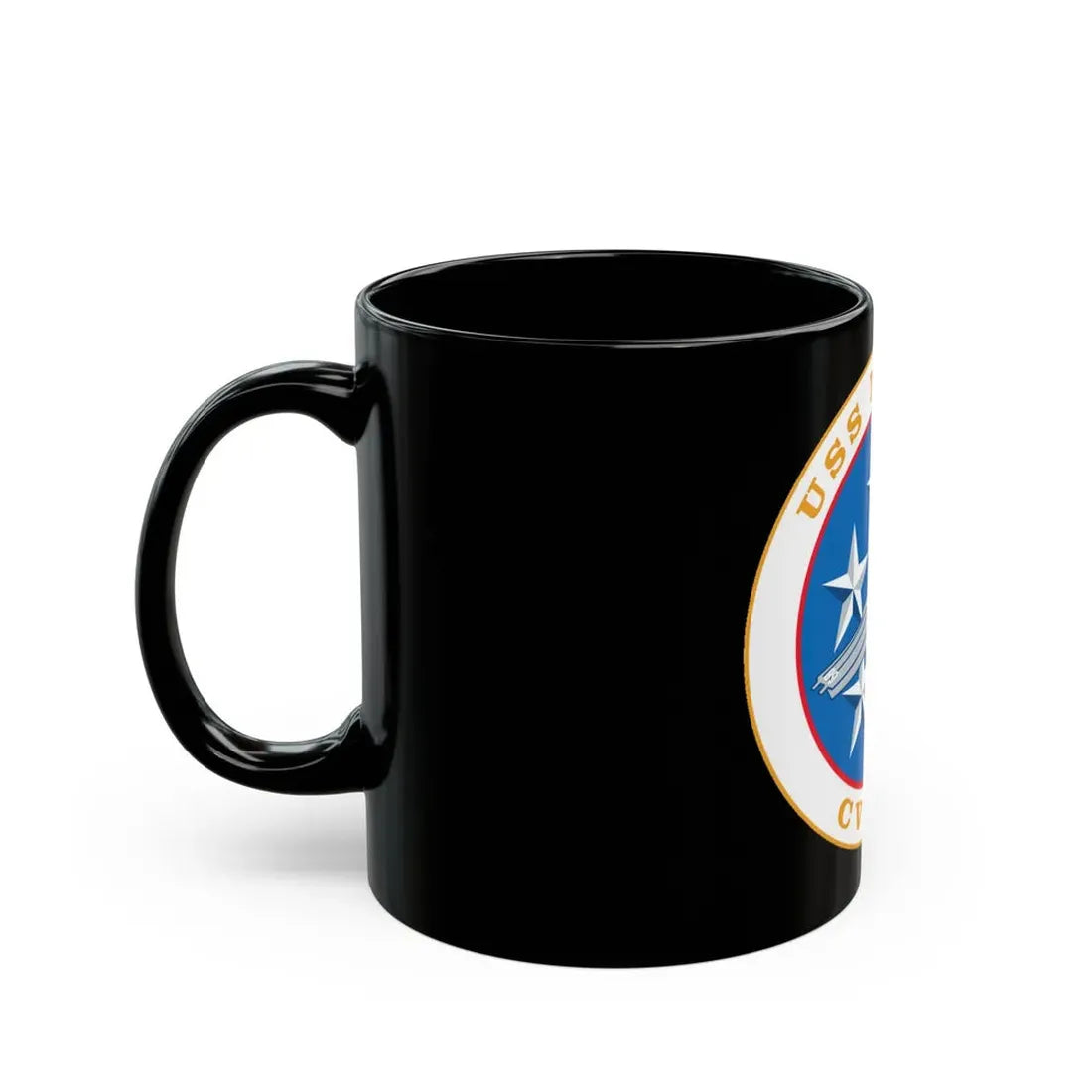 USS Nimitz CVN 68 (U.S. Navy) Black Coffee Mug - Go Mug Yourself