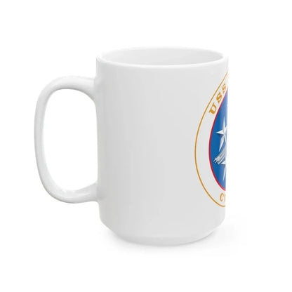 USS Nimitz CVN 68 (U.S. Navy) White Coffee Mug - Go Mug Yourself