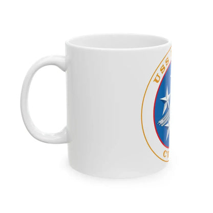 USS Nimitz CVN 68 (U.S. Navy) White Coffee Mug - Go Mug Yourself