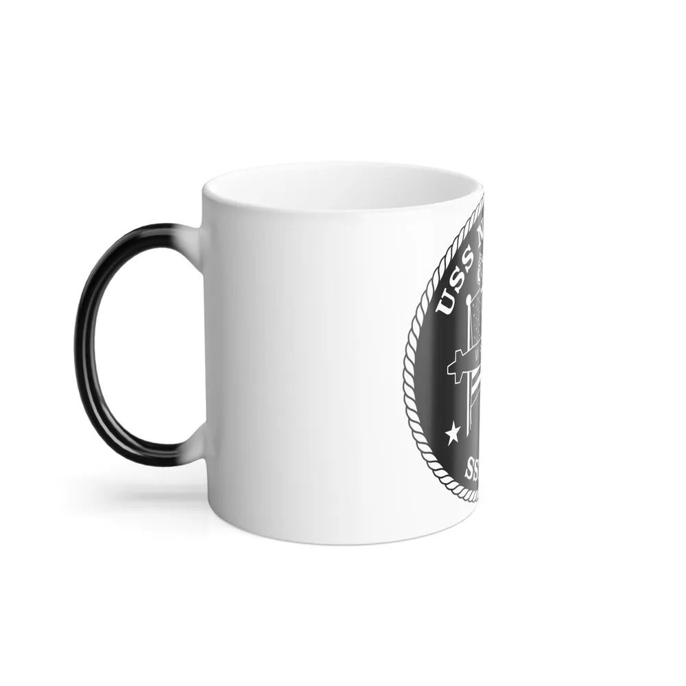 USS Norfolk SSN 714 (U.S. Navy) Color Changing Mug 11oz-Go Mug Yourself