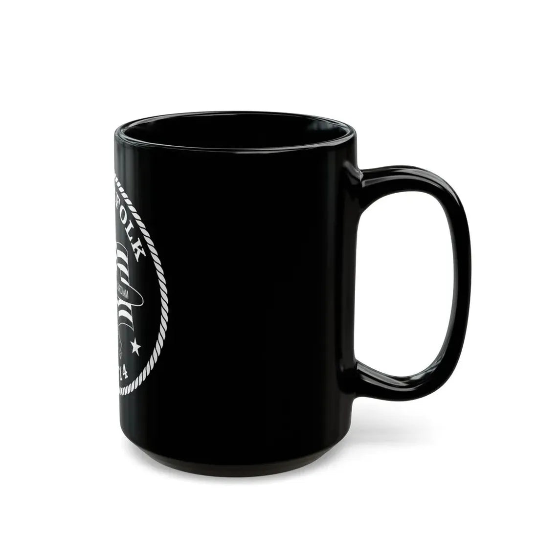 USS Norfolk SSN 714 (U.S. Navy) Black Coffee Mug - Go Mug Yourself
