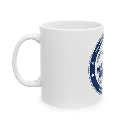 USS North Carolina SSN 777 (U.S. Coast Guard) White Coffee Mug - Go Mug Yourself