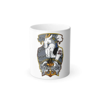USS North Dakota SSN 784 CPO (U.S. Navy) Color Changing Mug 11oz-11oz-Go Mug Yourself