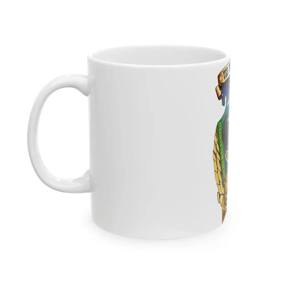 USS North Dakota SSN 784 (U.S. Navy) White Coffee Mug - Go Mug Yourself