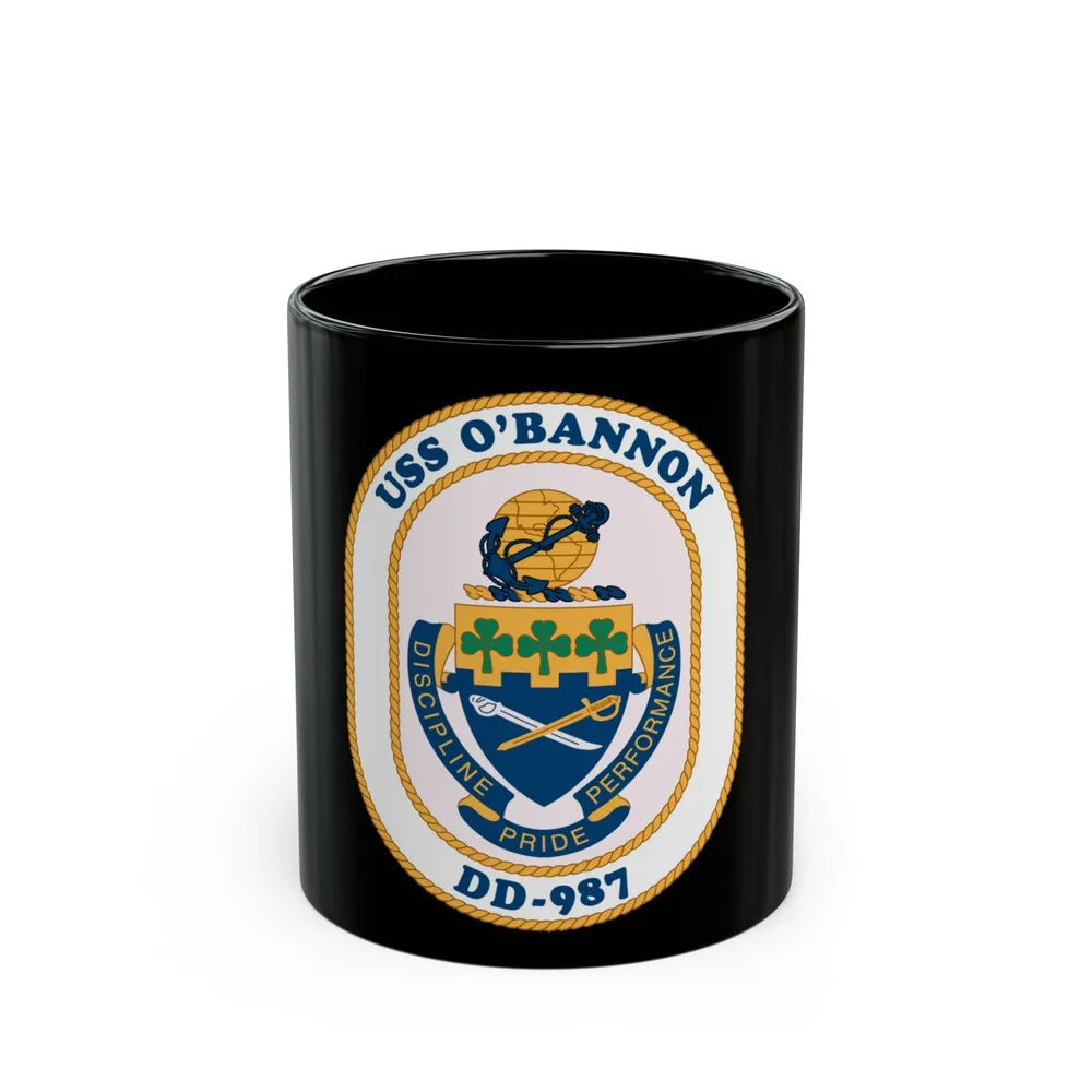 USS O (U.S. Navy) Black Coffee Mug-11oz-Go Mug Yourself