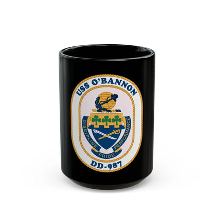 USS O (U.S. Navy) Black Coffee Mug-15oz-Go Mug Yourself