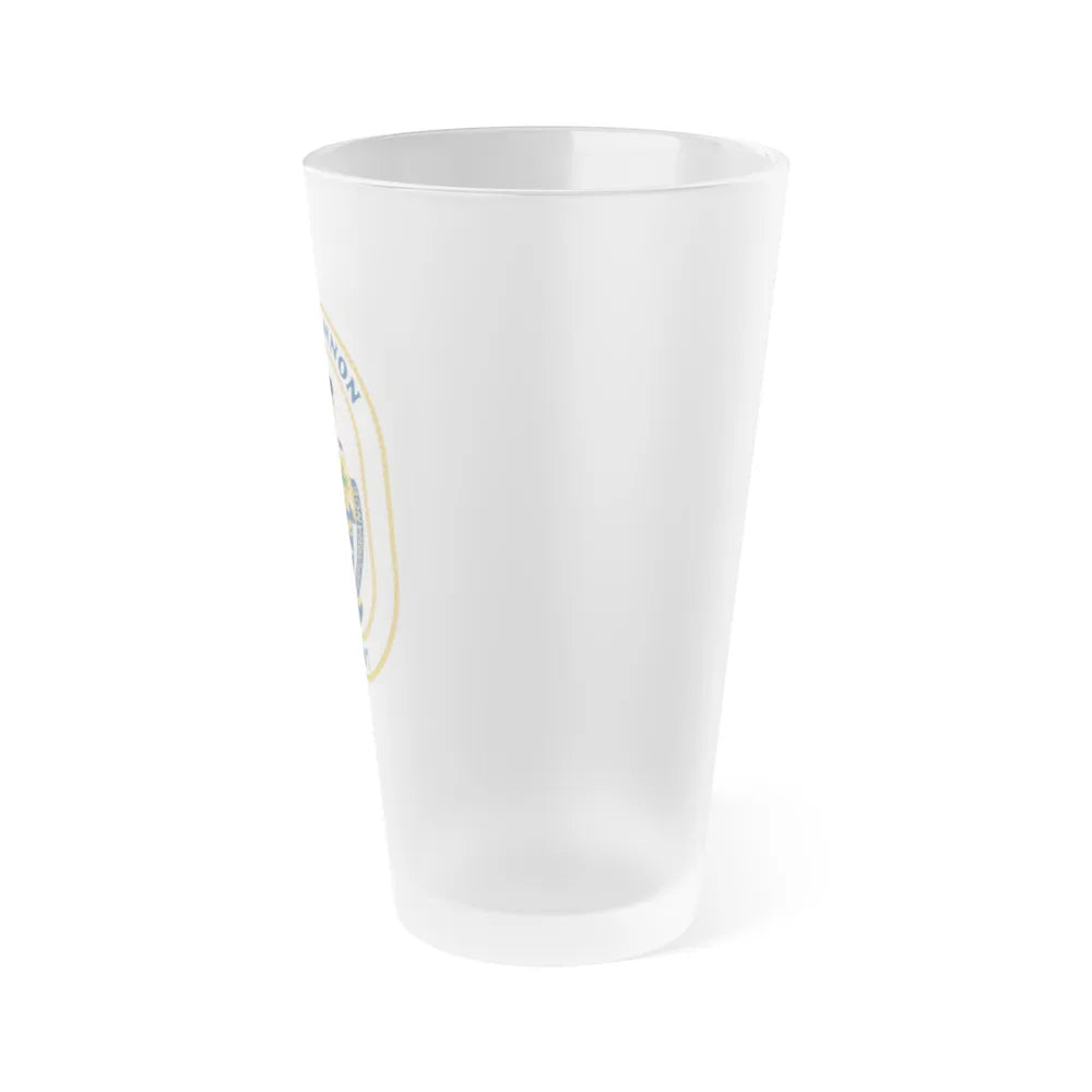 USS O (U.S. Navy) Frosted Pint Glass 16oz-Go Mug Yourself