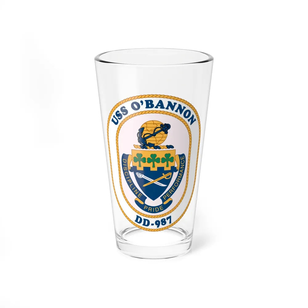 USS O (U.S. Navy) Pint Glass 16oz-16oz-Go Mug Yourself