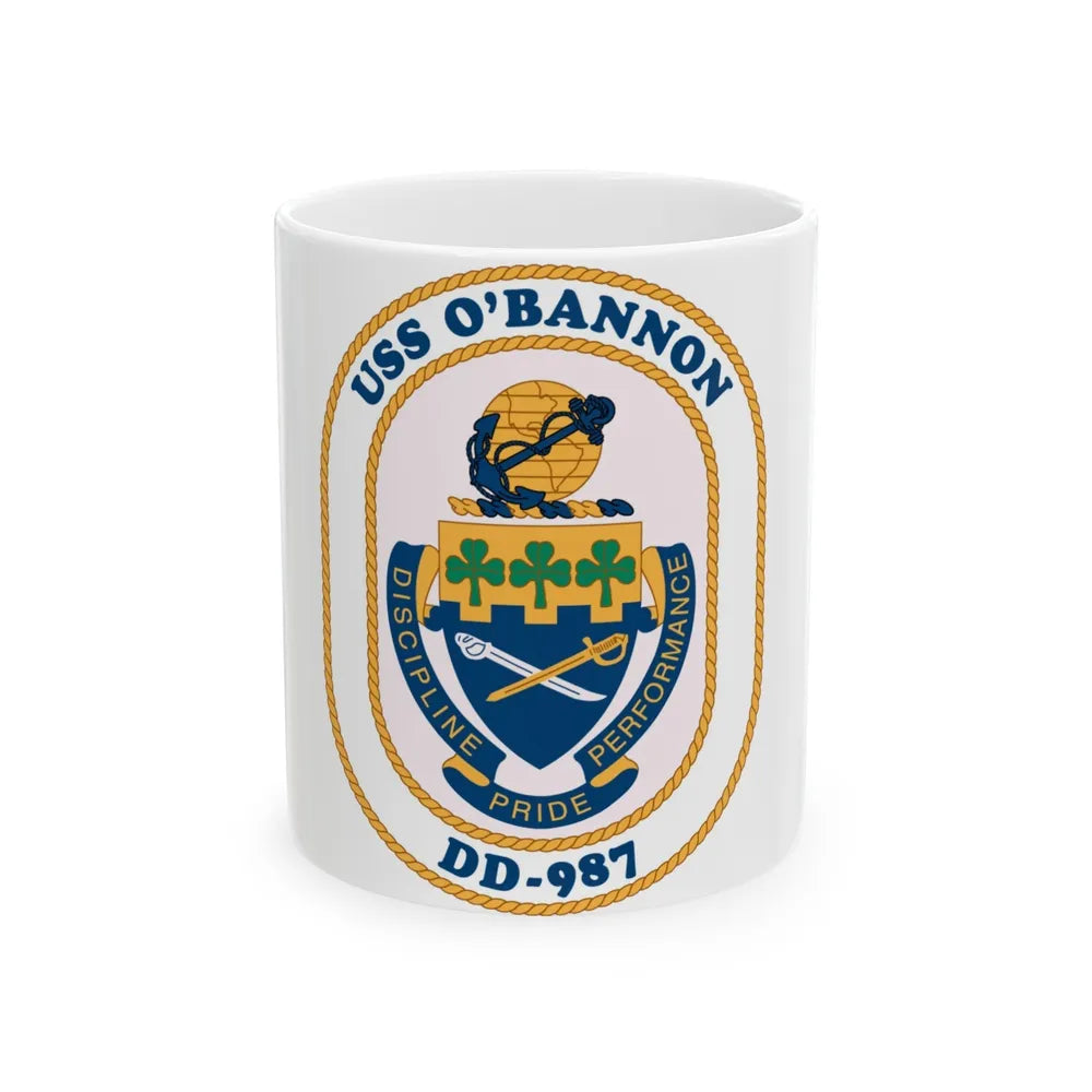 USS O (U.S. Navy) White Coffee Mug-11oz-Go Mug Yourself