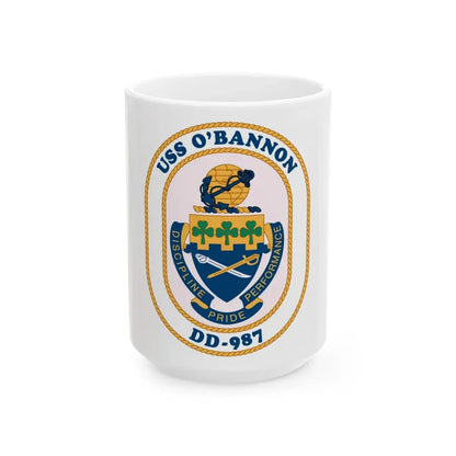 USS O (U.S. Navy) White Coffee Mug 15oz - Go Mug Yourself