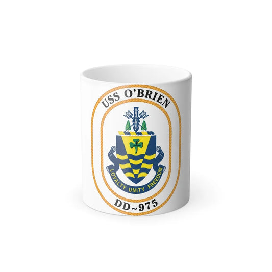 USS O1 (U.S. Navy) Color Changing Mug 11oz-11oz-Go Mug Yourself