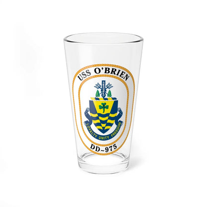 USS O1 (U.S. Navy) Pint Glass 16oz-16oz-Go Mug Yourself