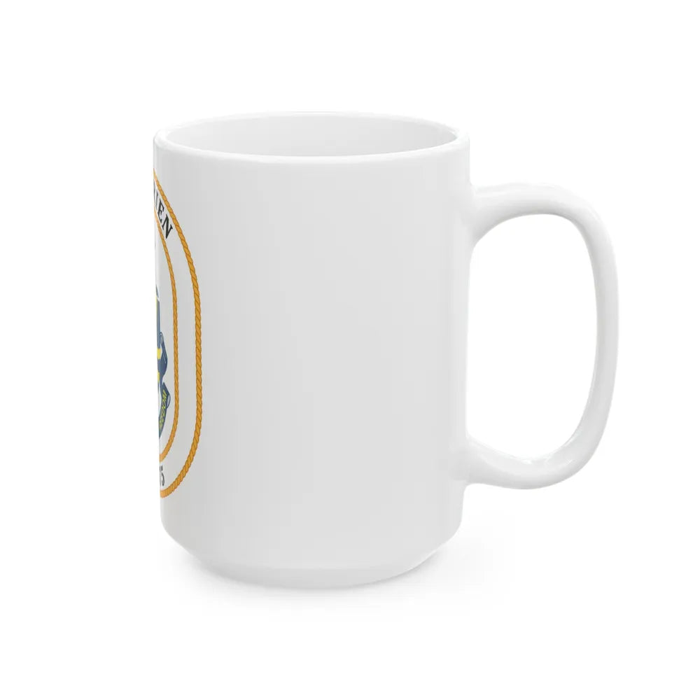 USS O1 (U.S. Navy) White Coffee Mug-Go Mug Yourself