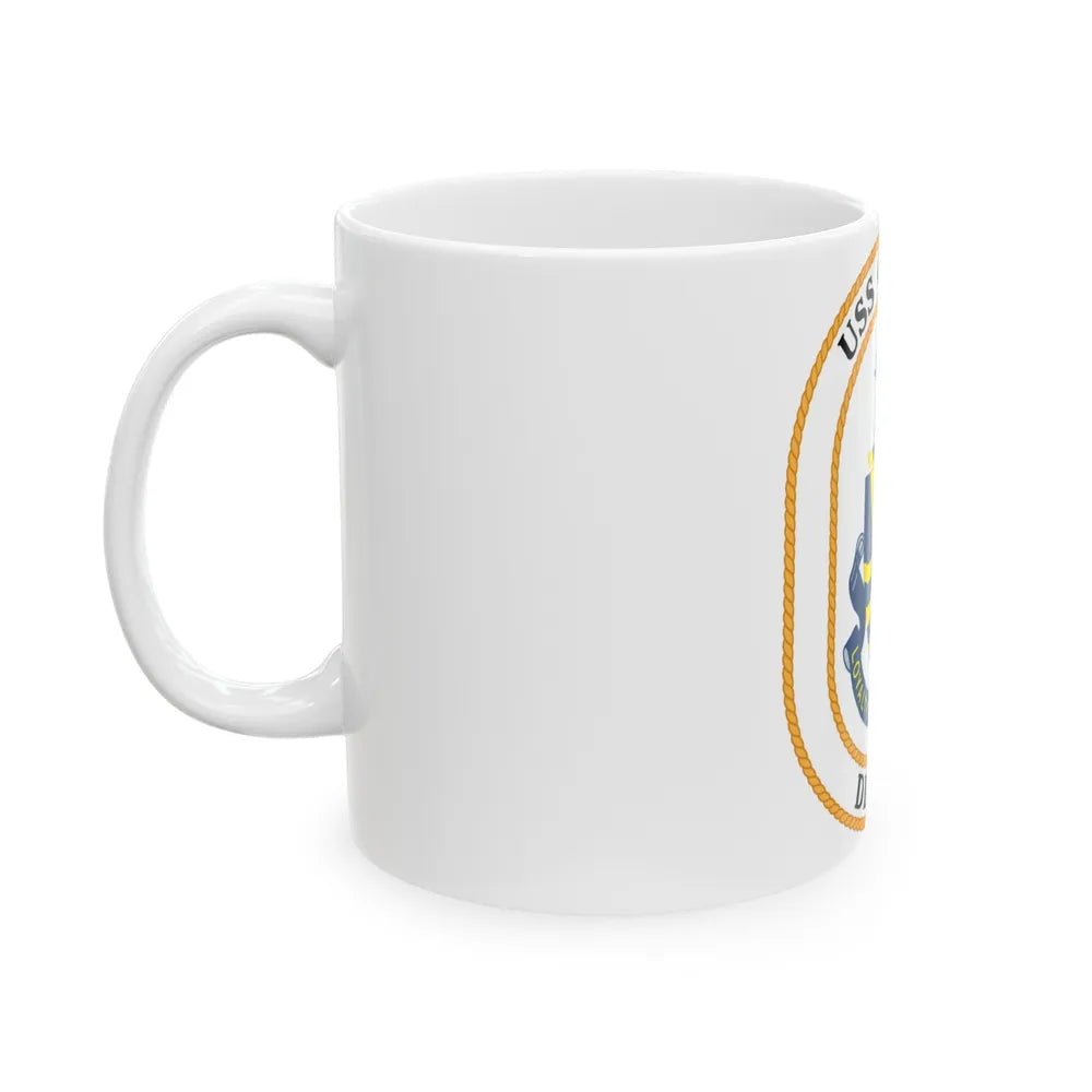 USS O1 (U.S. Navy) White Coffee Mug-Go Mug Yourself