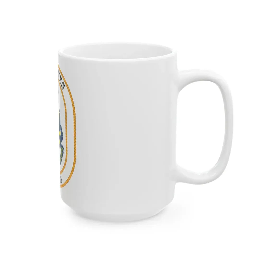 USS O1 (U.S. Navy) White Coffee Mug - Go Mug Yourself