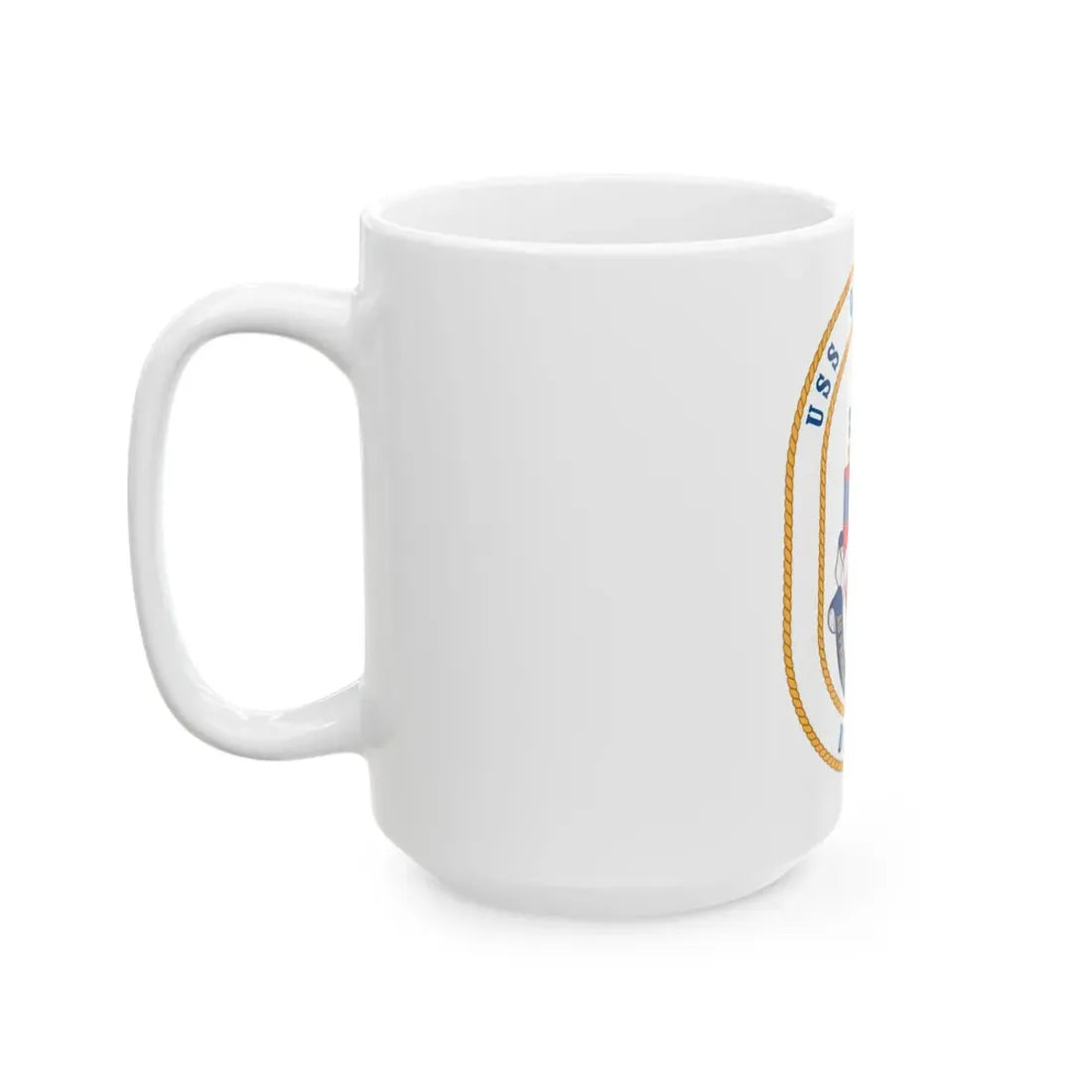 USS Oldendorf DD 972 (U.S. Navy) White Coffee Mug - Go Mug Yourself