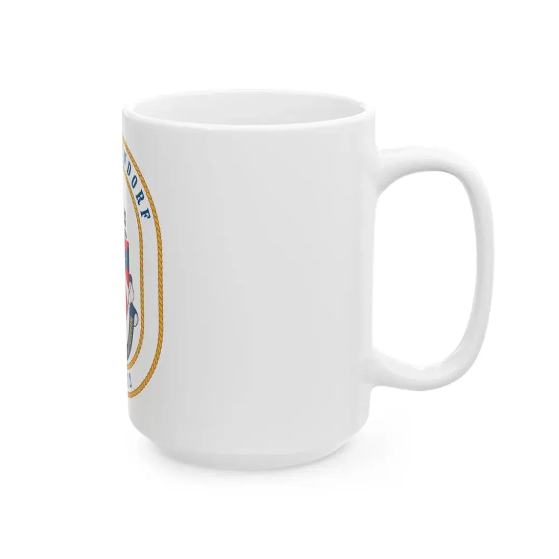 USS Oldendorf DD 972 (U.S. Navy) White Coffee Mug - Go Mug Yourself