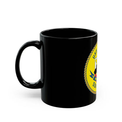 USS PArche SSN 683 (U.S. Navy) Black Coffee Mug-Go Mug Yourself