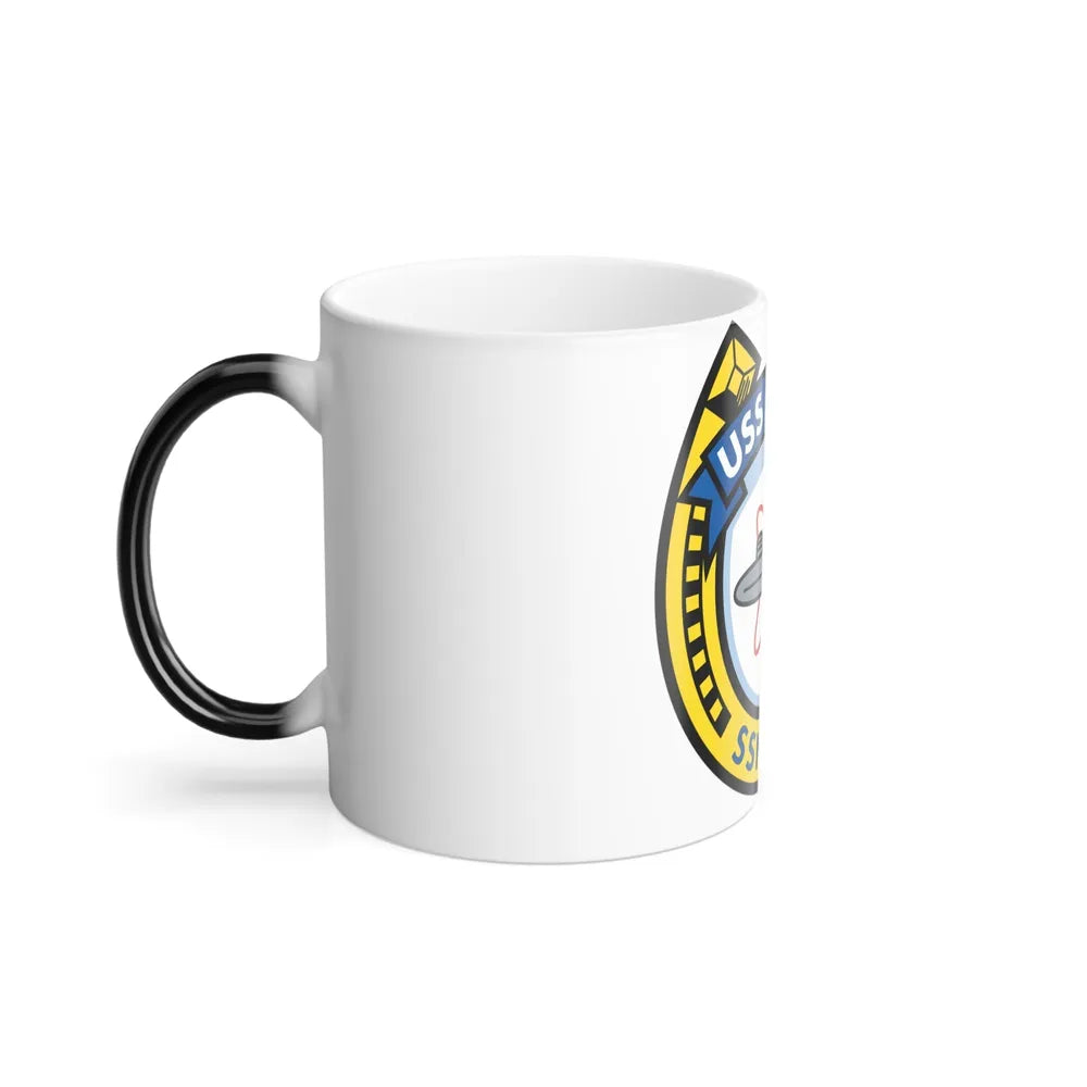 USS Pargo SSN 650 (U.S. Navy) Color Changing Mug 11oz-Go Mug Yourself