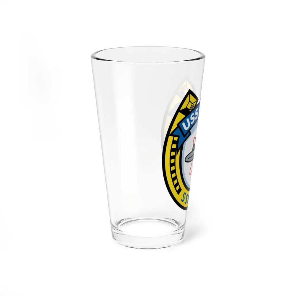 USS Pargo SSN 650 (U.S. Navy) Pint Glass 16oz-Go Mug Yourself