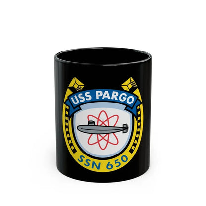 USS Pargo SSN 650 (U.S. Navy) Black Coffee Mug - Go Mug Yourself