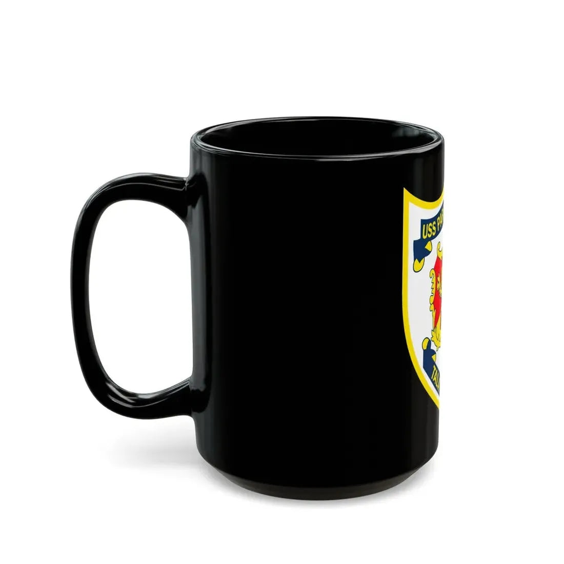 USS Parson DDG 33 Tala At Mitis (U.S. Navy) Black Coffee Mug - Go Mug Yourself