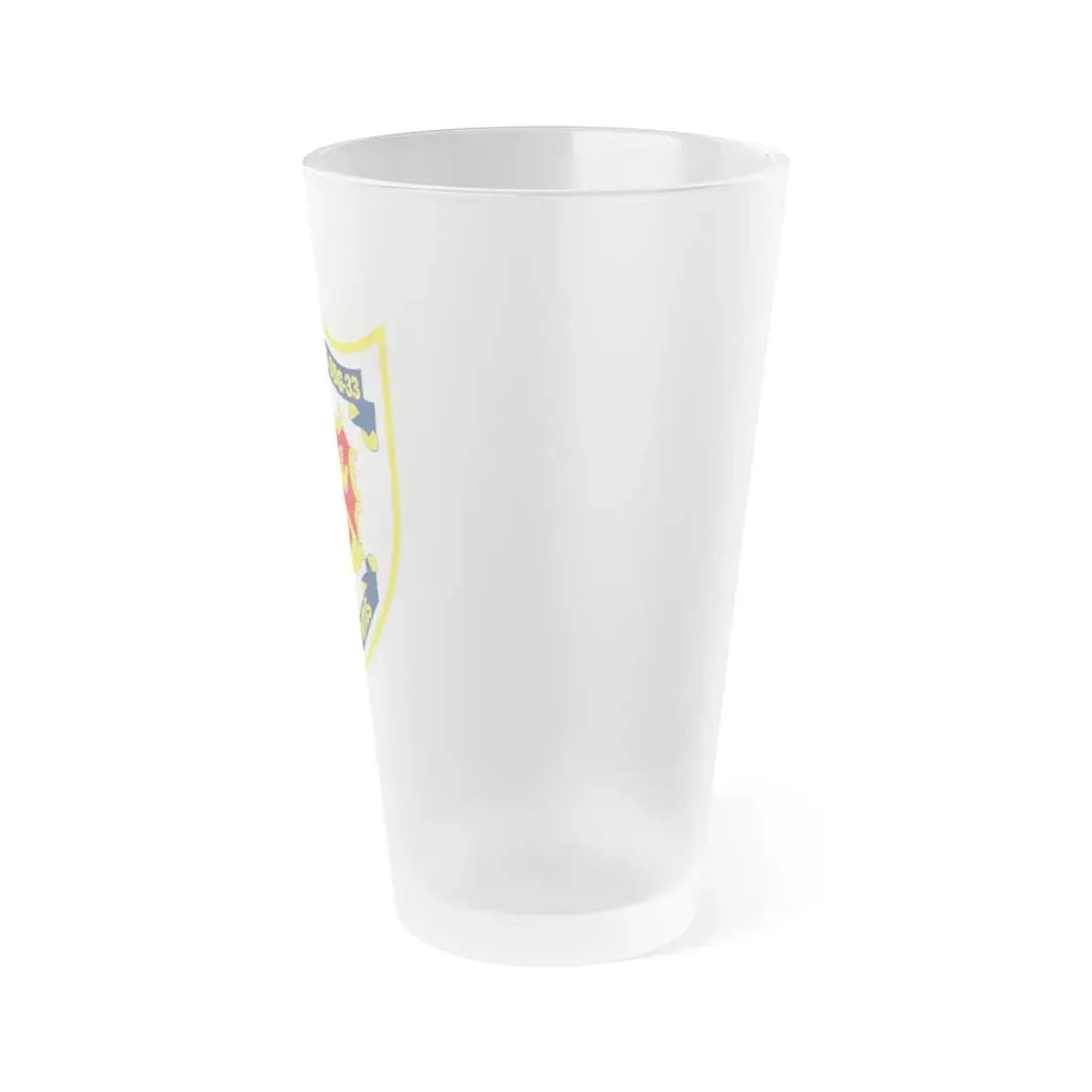 USS Parson DDG 33 Tala At Mitis (U.S. Navy) Frosted Pint Glass 16oz - Go Mug Yourself