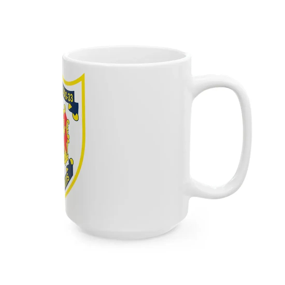 USS Parson DDG 33 Tala At Mitis (U.S. Navy) White Coffee Mug - Go Mug Yourself