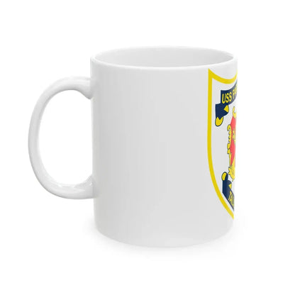 USS Parson DDG 33 Tala At Mitis (U.S. Navy) White Coffee Mug - Go Mug Yourself
