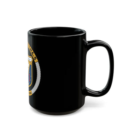 USS Peleliu LHA 5 (U.S. Navy) Black Coffee Mug-Go Mug Yourself