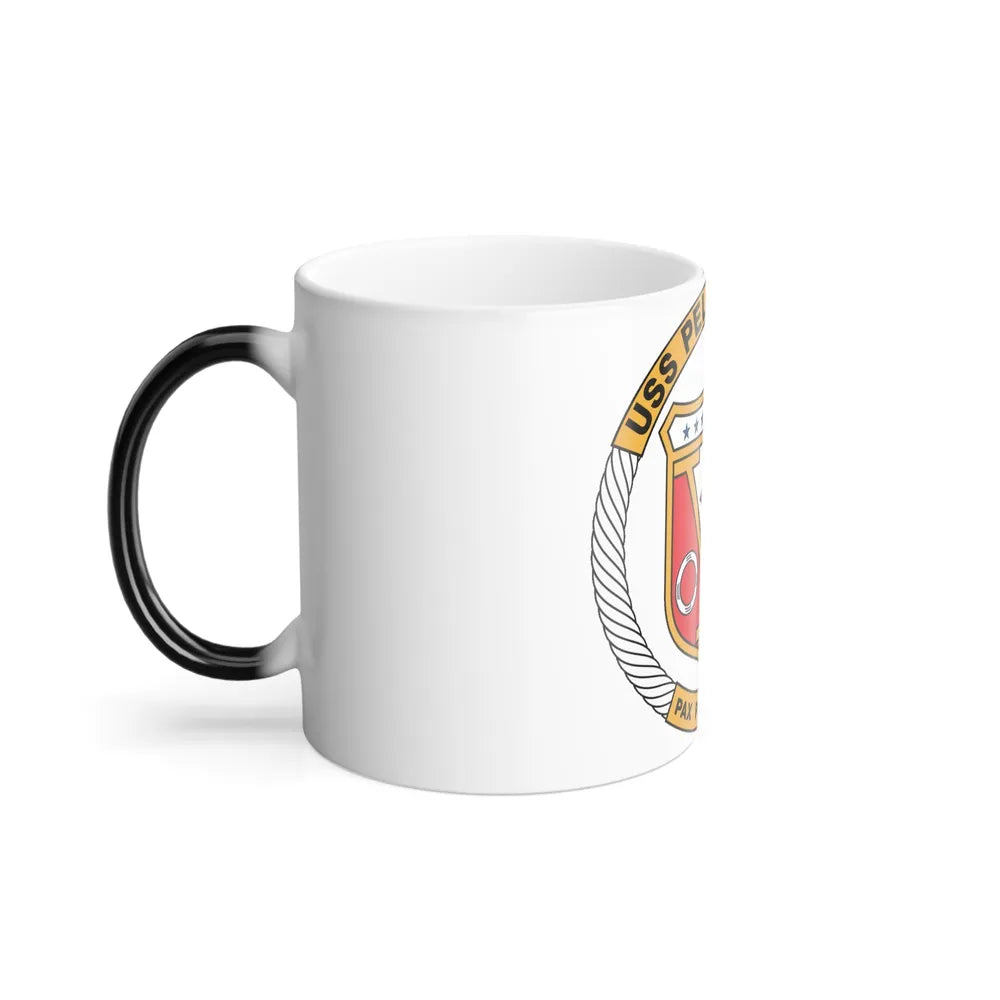 USS Peleliu LHA 5 (U.S. Navy) Color Changing Mug 11oz-Go Mug Yourself