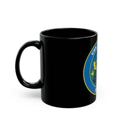 USS Pharris FF 1094 (U.S. Navy) Black Coffee Mug-Go Mug Yourself