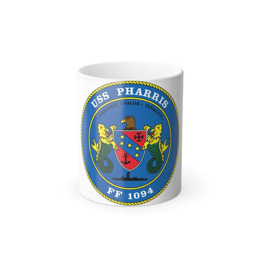USS Pharris FF 1094 (U.S. Navy) Color Changing Mug 11oz-11oz-Go Mug Yourself