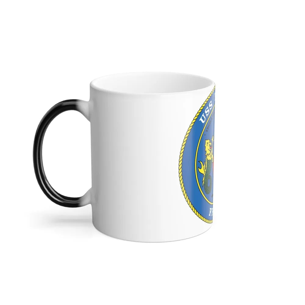 USS Pharris FF 1094 (U.S. Navy) Color Changing Mug 11oz-Go Mug Yourself