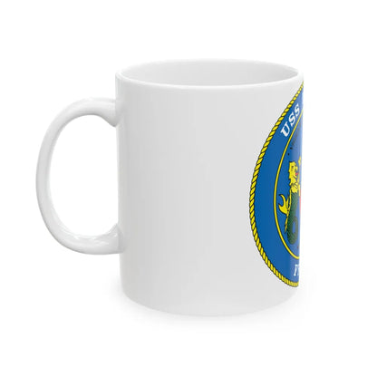 USS Pharris FF 1094 (U.S. Navy) White Coffee Mug-Go Mug Yourself